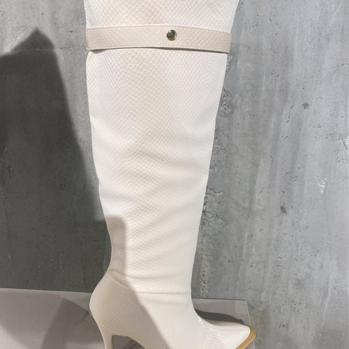 Double Boots Ivory